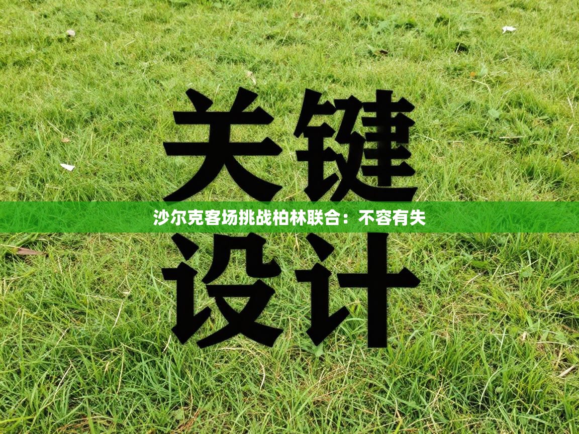 沙尔克客场挑战柏林联合：不容有失  第1张